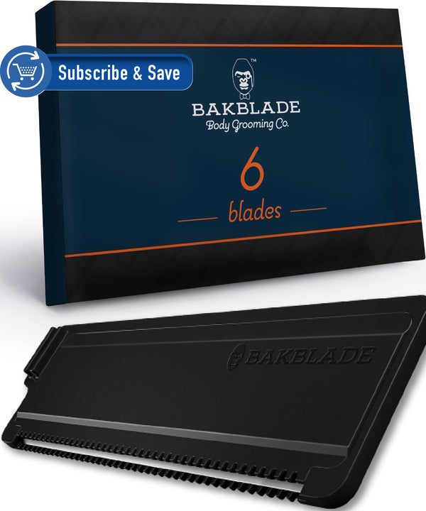 DryGlide® 6 Replacement Blade Cartridges - (For BakBlade 2.0 & 3.0)